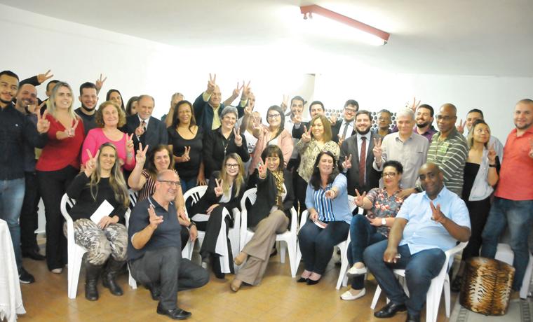 Comunidade da Zona Norte recebe visita da presidente do PTB  Mulher, Marlene Campos Machado