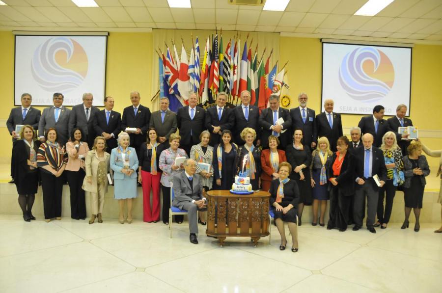 Rotary Club de São Paulo (RCSP)-Norte celebra 65 anos de serviços prestados à sociedade