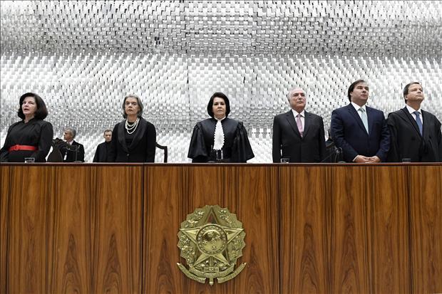 Presidente do TJSP participa da posse dos novos dirigentes do STJ