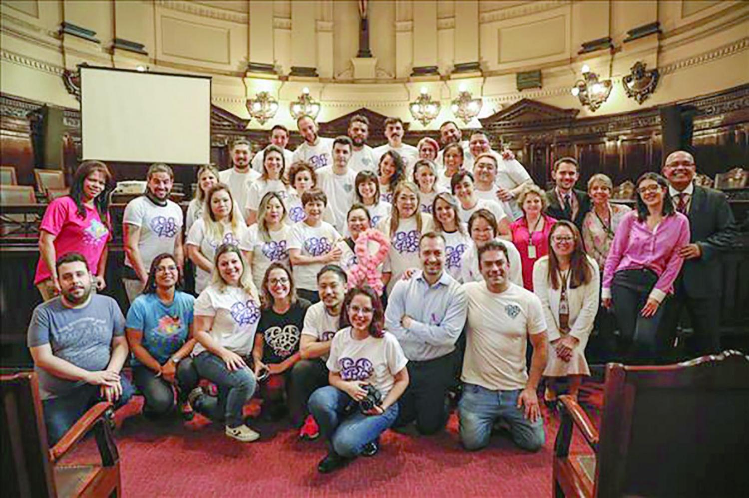 Corte Solidário: Palácio da Justiça sedia campanha do Outubro Rosa