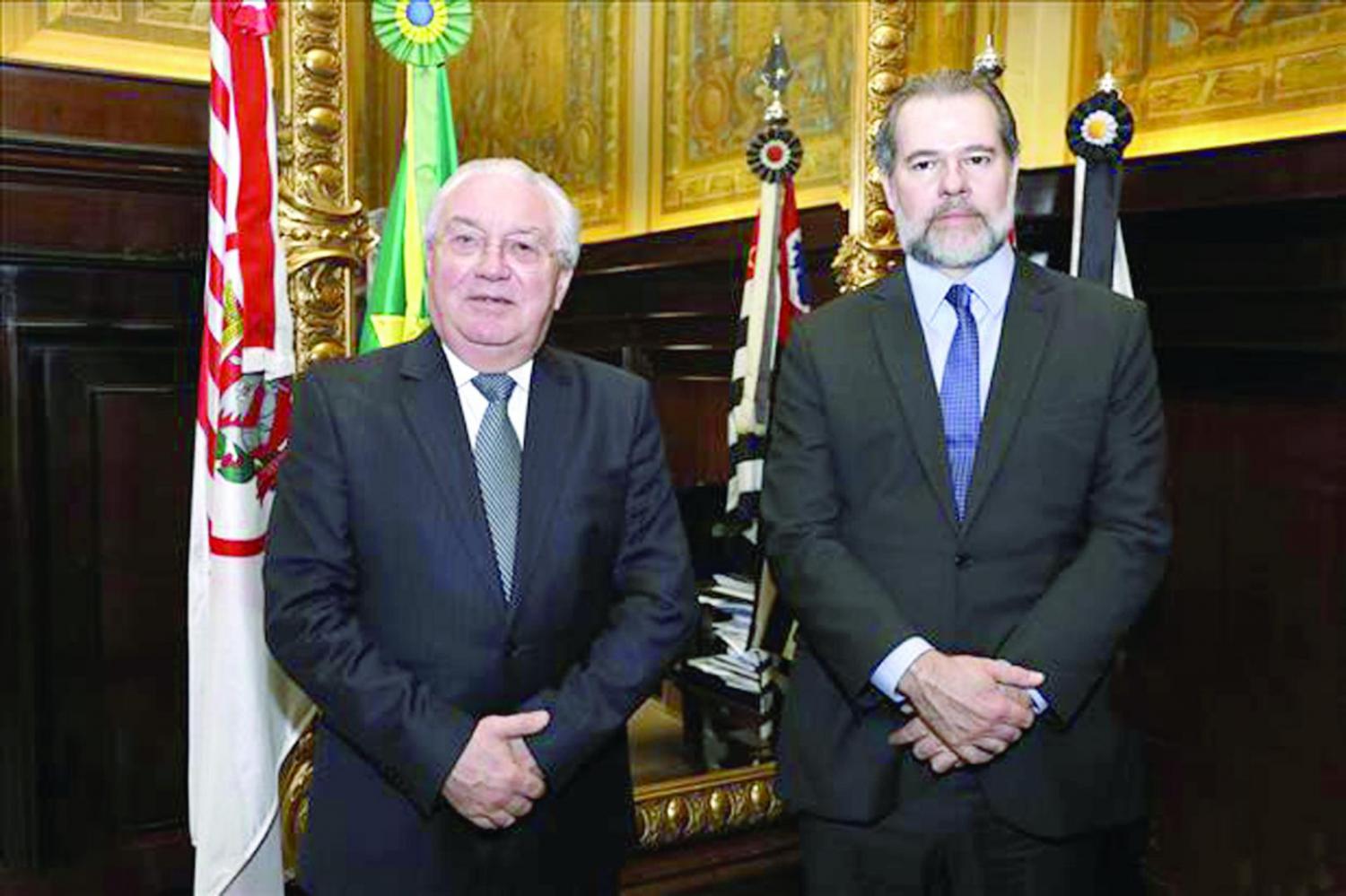 Judiciário paulista é o primeiro a receber o novo presidente do STF e CNJ