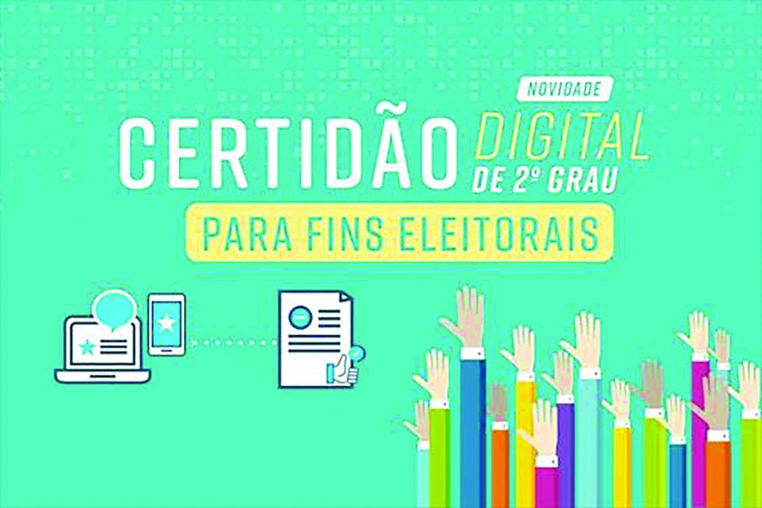 Serviço Digital reduz prazo de emissão para documentos eleitorais
