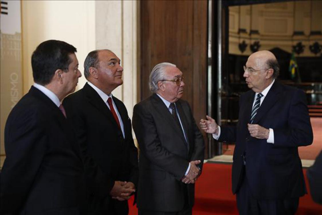 Secretário Estadual da Fazenda e Planejamento é recebido no Palácio da Justiça