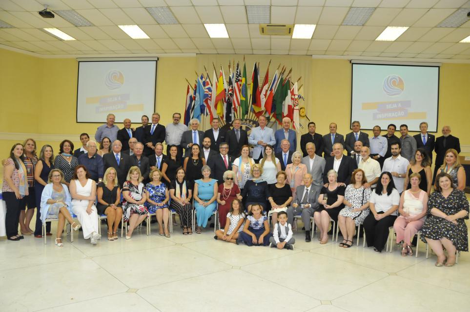 Familiares de Hélvio Bugano são homenageados pelo Rotary Club de São Paulo-Norte