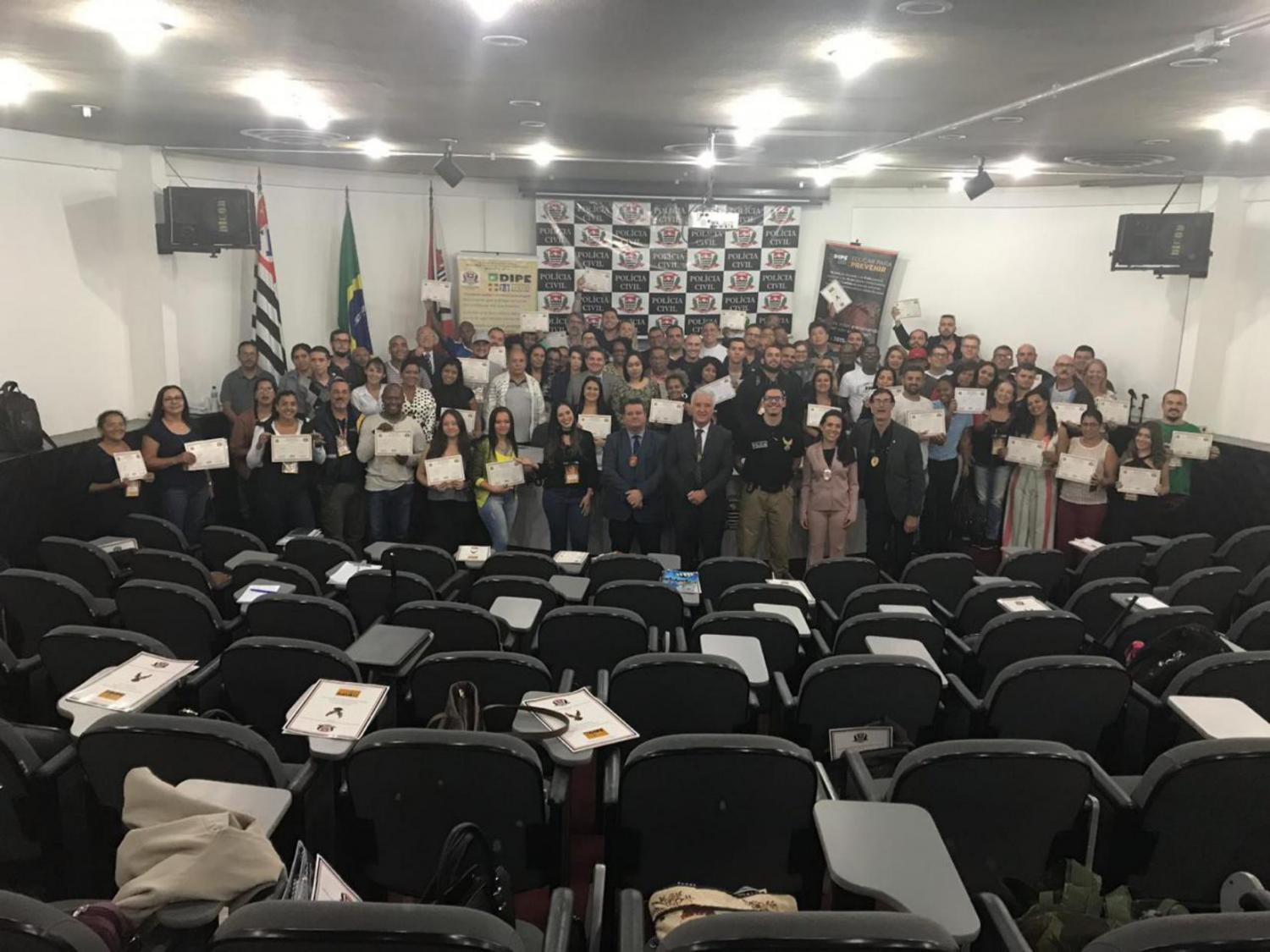 Denarc encerra o 1º Curso de Capacitação de Agentes Multiplicadores de Prevenção ao Uso de Drogas de 2019