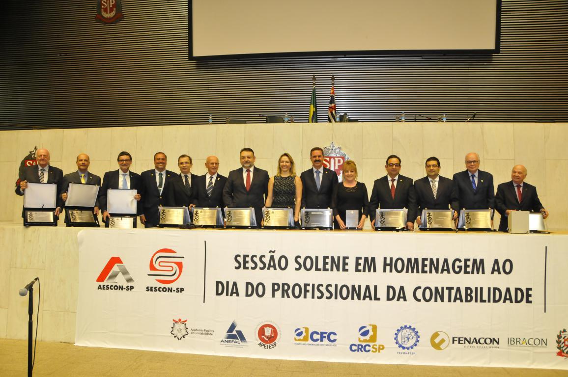 Assembleia Legislativa de São Paulo celebra o Dia do Contabilista