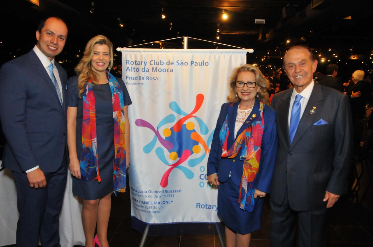 Rotary Club de São Paulo-Alto da Mooca tem nova presidente, Priscila de Moraes Rosa