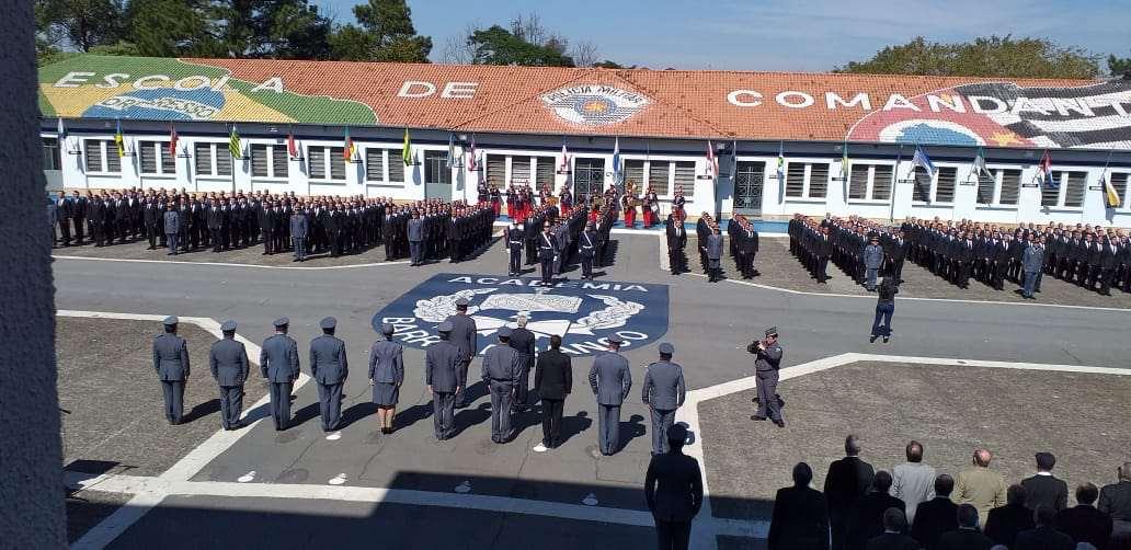 Academia de Polícia Militar do Barro Branco realiza solenidade de recepção de 270 novos alunos-oficiais