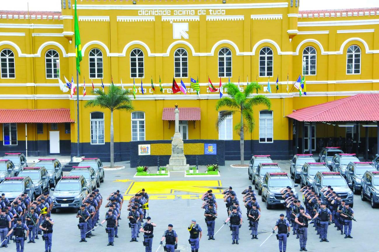 1º Batalhão de Policiamento de Choque celebra aniversário de 128 anos com homenagens
