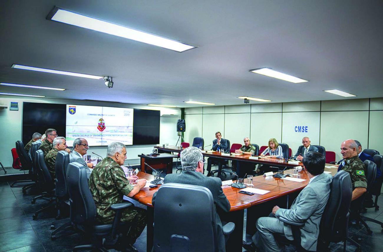Comando Militar do Sudeste e Universidade de São Paulo buscam intensificar a cooperação em diversas áreas