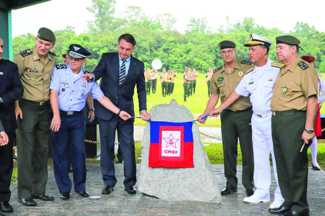 Colégio Militar de São Paulo tem o lançamento da Pedra Fundamental e o início das atividades