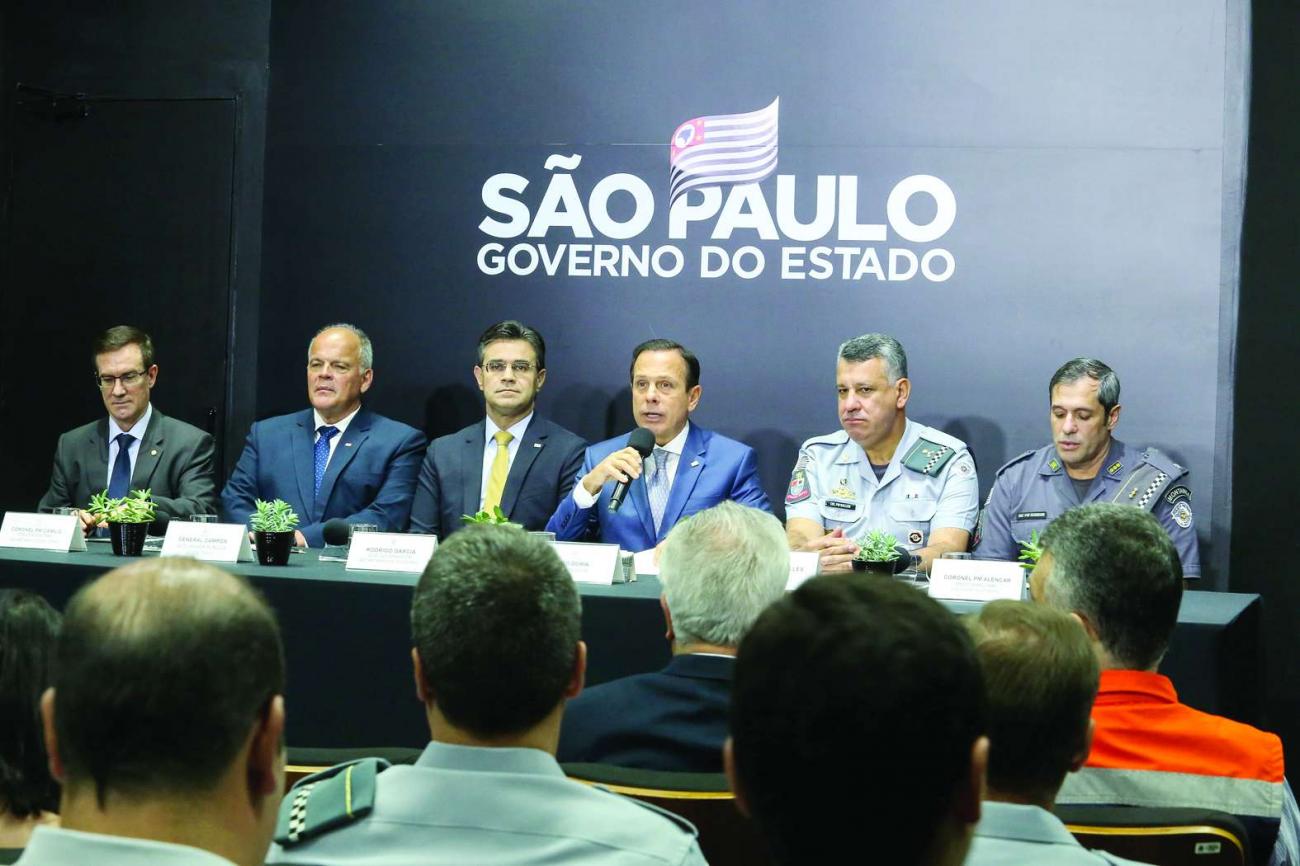Governador Doria anuncia coronel Fernando Alencar como novo comandante-geral da PM