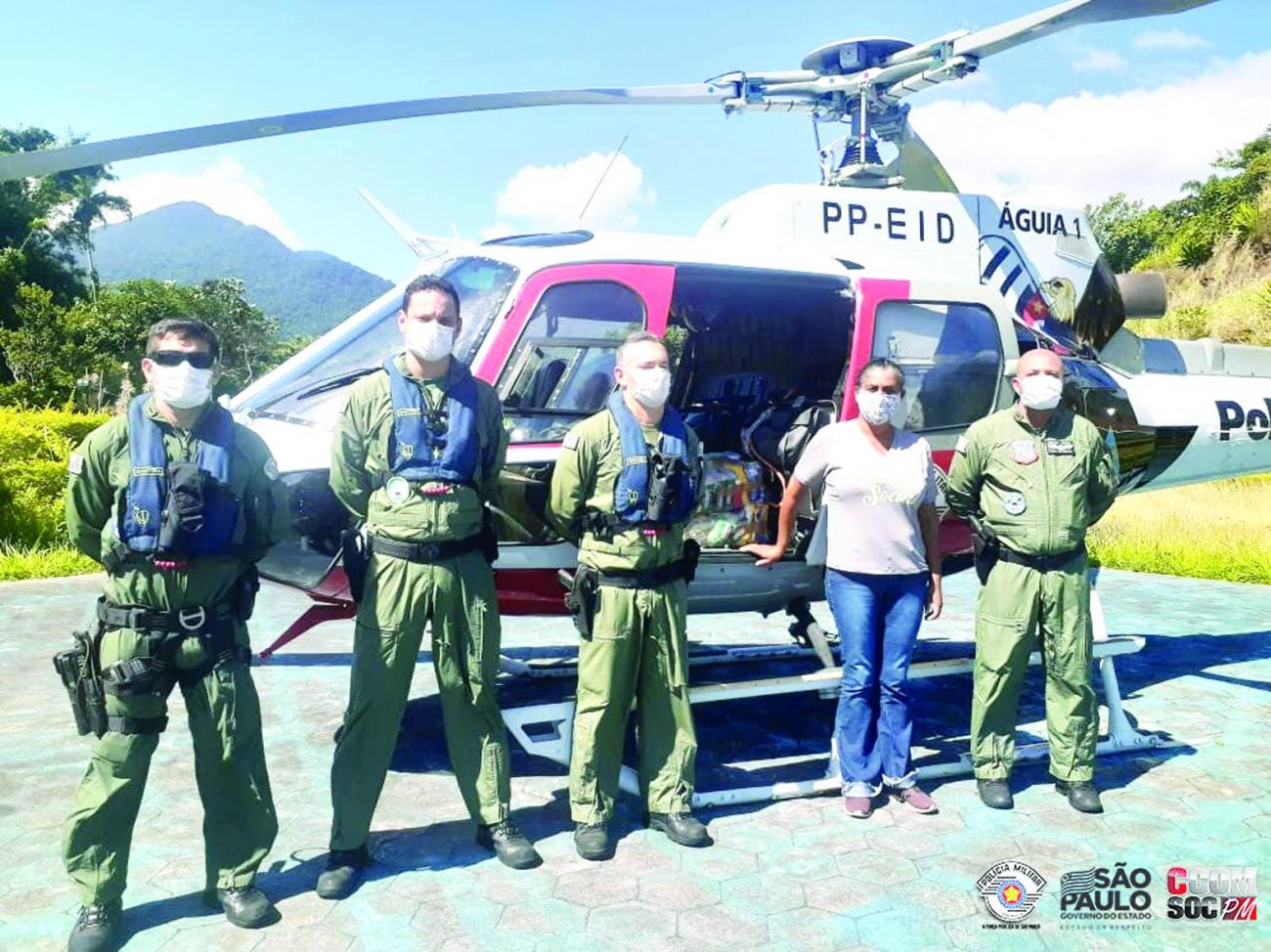Polícia Militar realiza missão humanitária