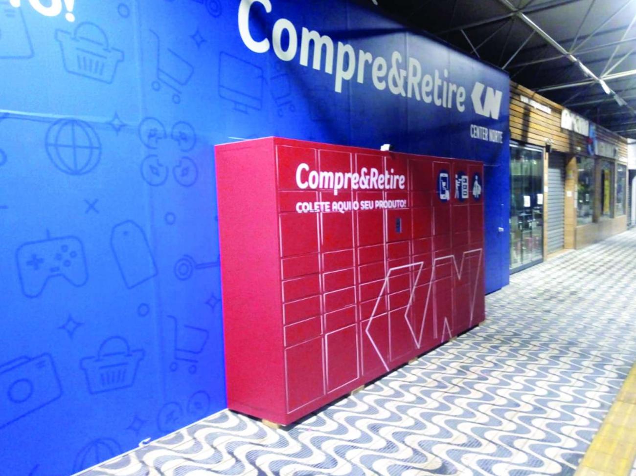 Center Norte e Lar Center investem em armários automatizados e drive-thru
