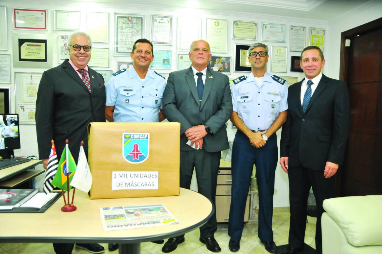 Jornal Semanário da Zona Norte recebe a visita do secretário de Segurança Pública do Estado de São Paulo, general Campos