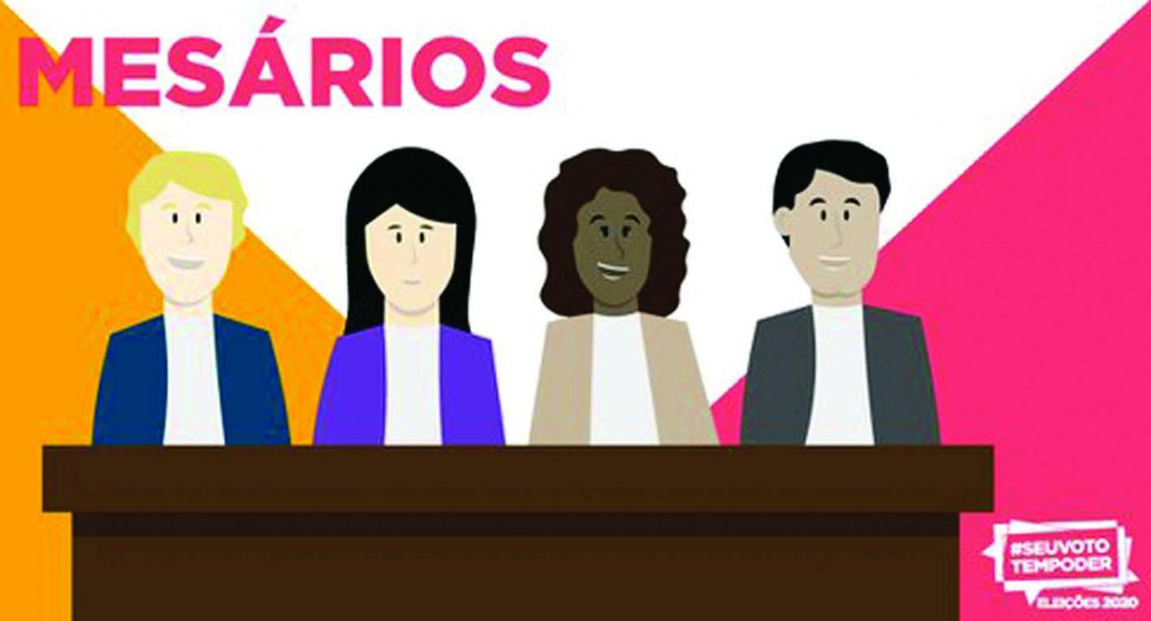 Mesários são convocados por e-mail e WhatsApp pelos cartórios eleitorais