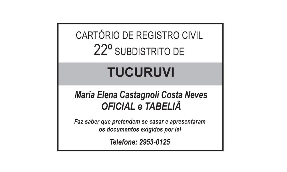 Proclamas de Casamento - 17 de julho de 2020