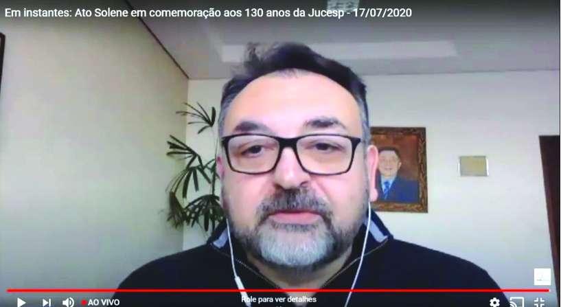 Sescon-SP participa de ato solene em homenagem aos 130 anos da Jucesp