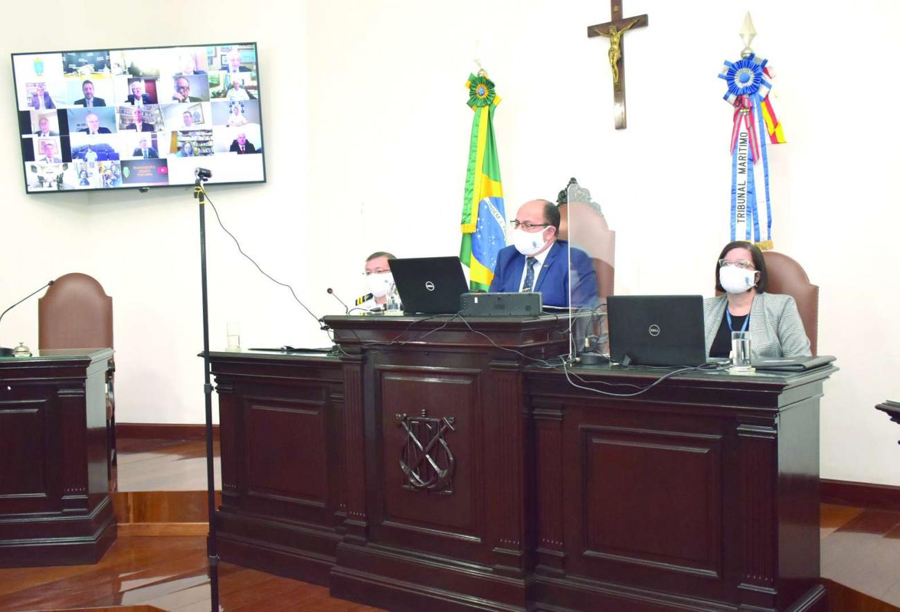 Tribunal Marítimo realiza sessão solene virtual alusiva aos seus 86 anos
