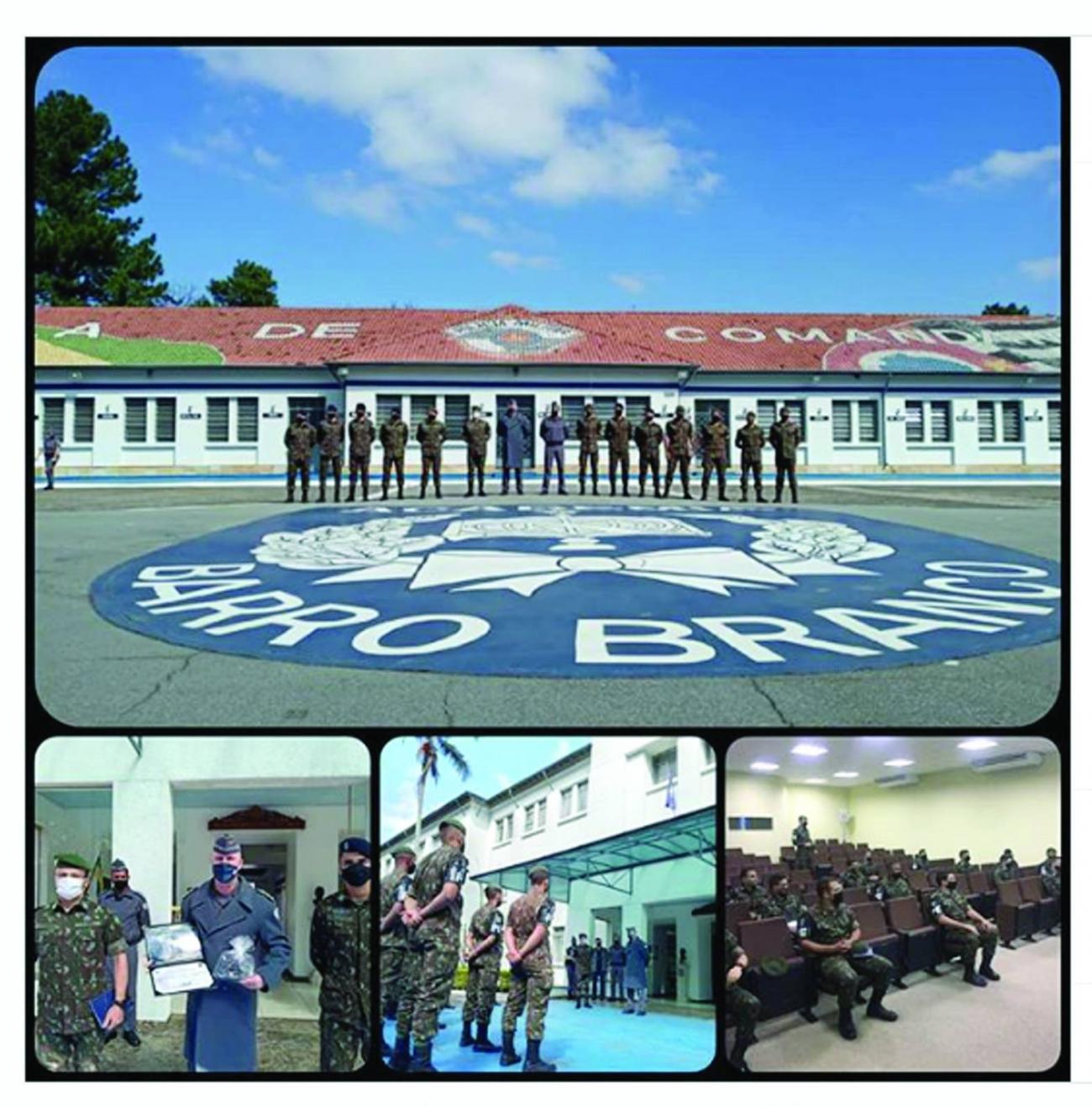 Cadetes da AMAN visitam a Academia de Polícia Militar do Barro Branco