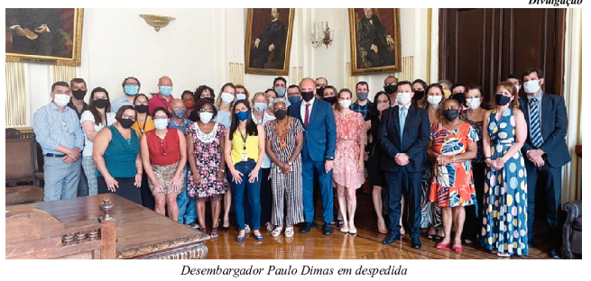 Paulo Dimas deixa o cargo de secretário da Justiça e se despede de servidores com emoção