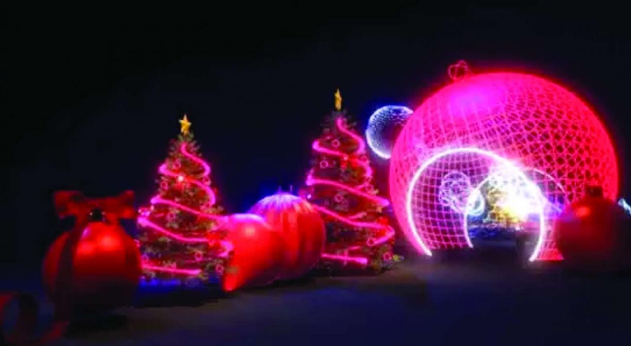 SP vai ter Natal de Luzes em passeio de carro dentro do Expo Center Norte