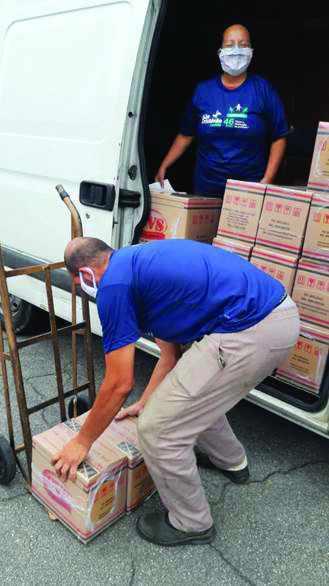 São Cristóvão Saúde segue a tradição e distribui toneladas de doações a entidades
