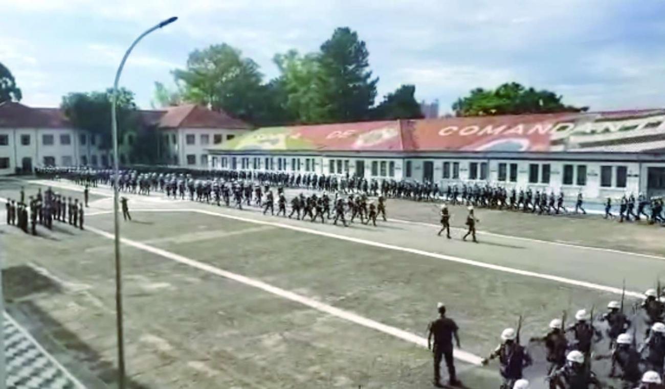 Comandante da Academia do Barro Branco destaca a grandeza da Escola e Comandantes da Polícia Militar do Estado de SP