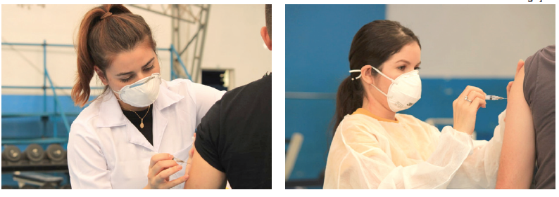 Academia do Barro Branco agradece as voluntárias no combate à Covi-19