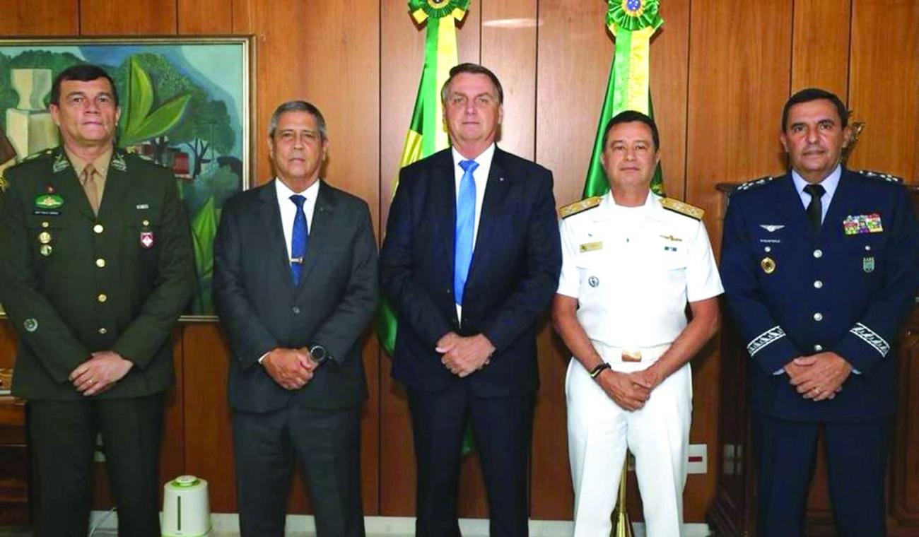 Ministro da Defesa Braga Netto anuncia novos comandantes das Forças Armadas