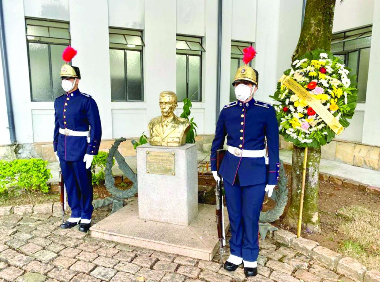 Academia do Barro Branco homenageia o Dia do Herói da Polícia Militar
