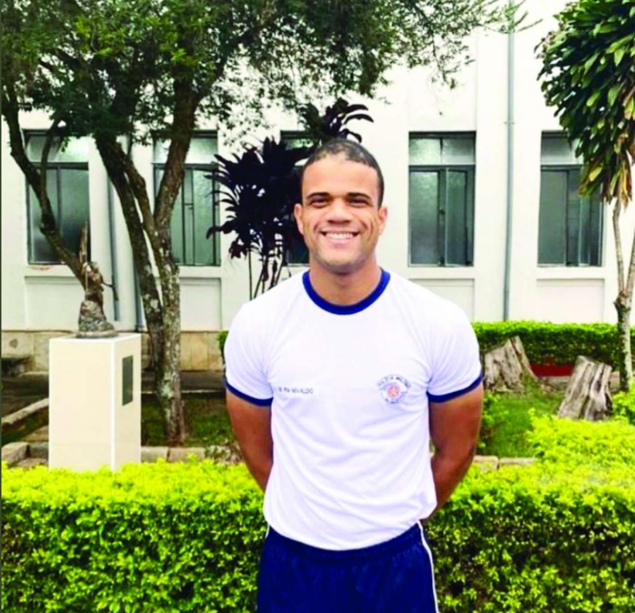 Aluno oficial se destaca com uma das maiores notas do efetivo masculino no Teste de Aptidão Física