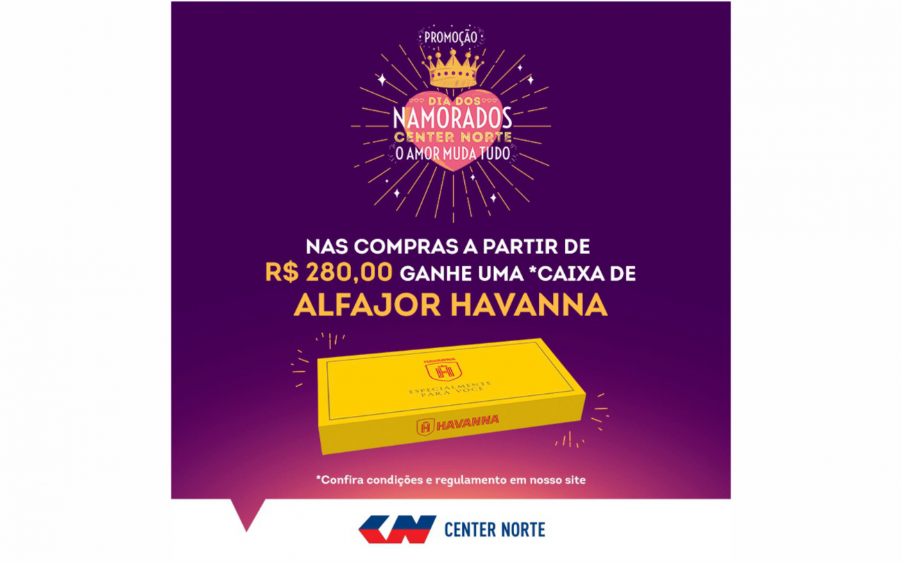 Comprou-Ganhou em comemoração ao Dia dos Namorados