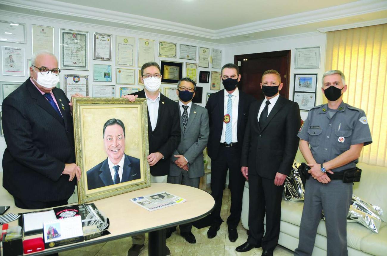 Semanário da Zona Norte recebe visita  de desembargador do Tribunal de Justiça  e do novo diretor do Fórum de Santana