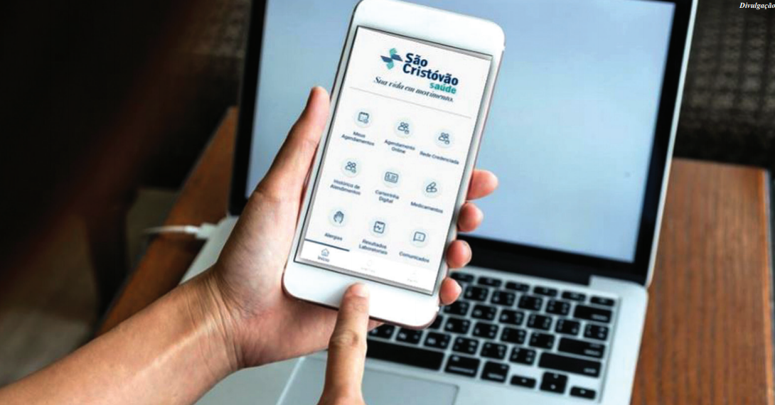 Você já baixou o app do Grupo São Cristóvão Saúde?