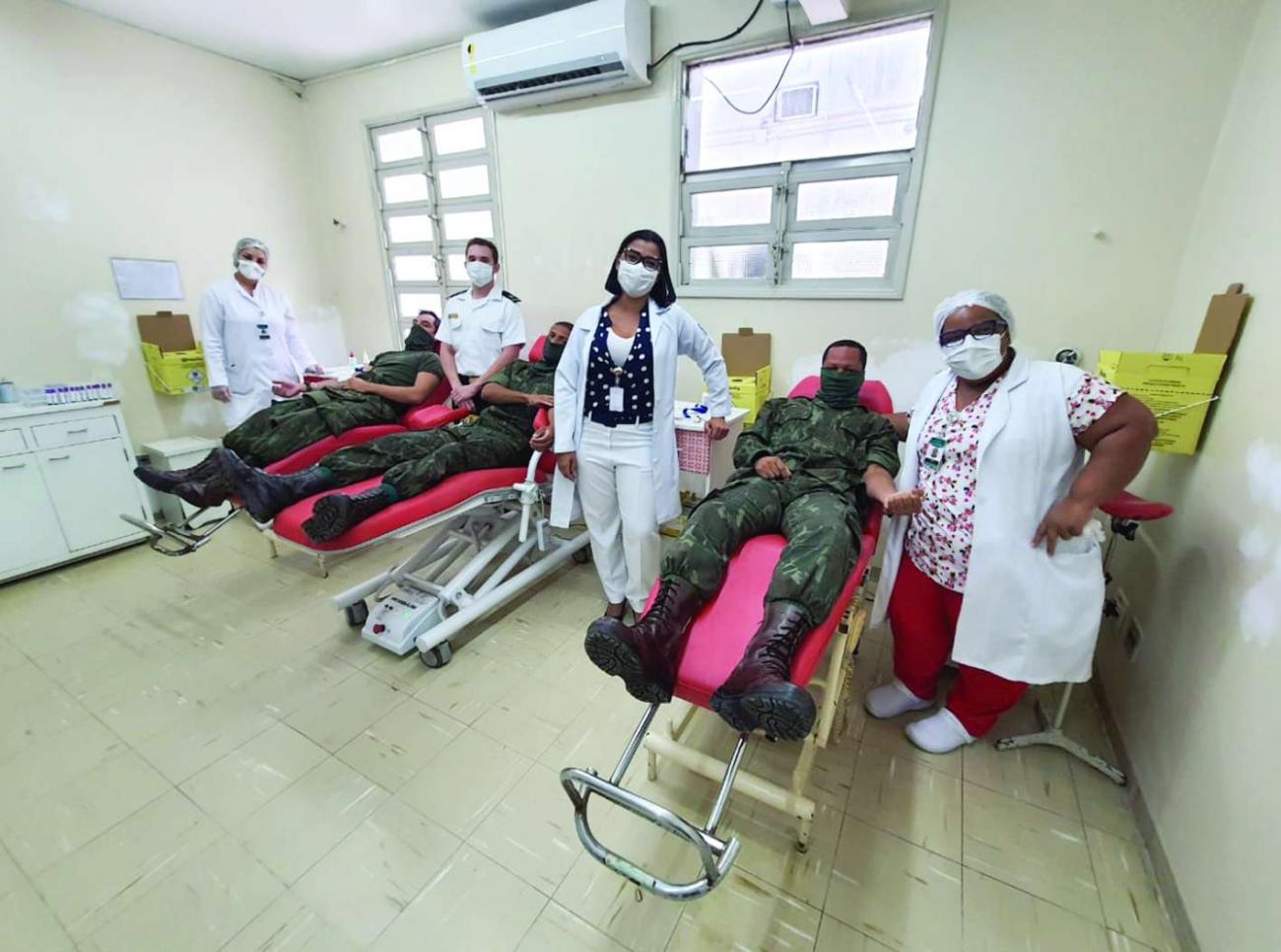 Marinha do Brasil realiza Campanha de Doação de Sangue