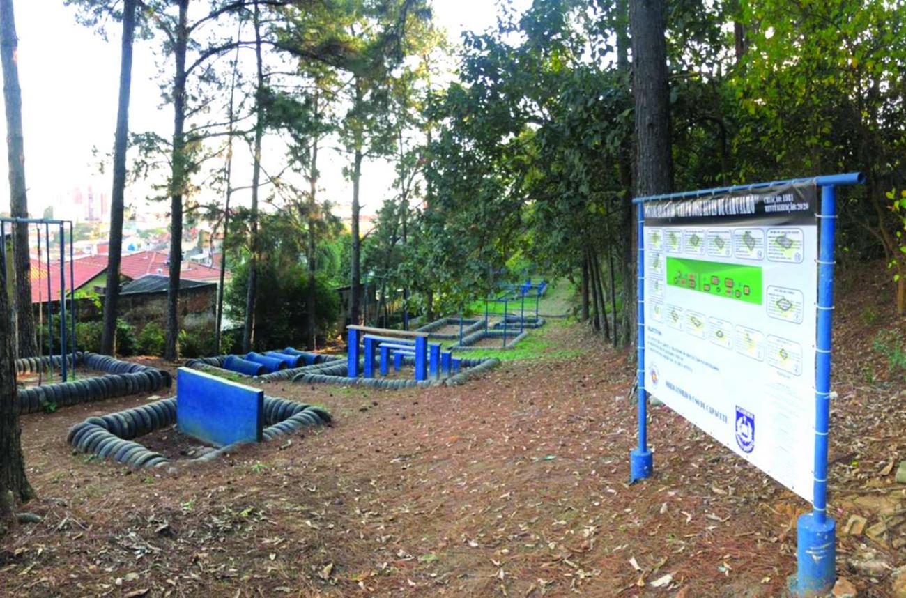 Pista de Aplicação da Academia do Barro Branco se destaca pela força, equilíbrio e concentração