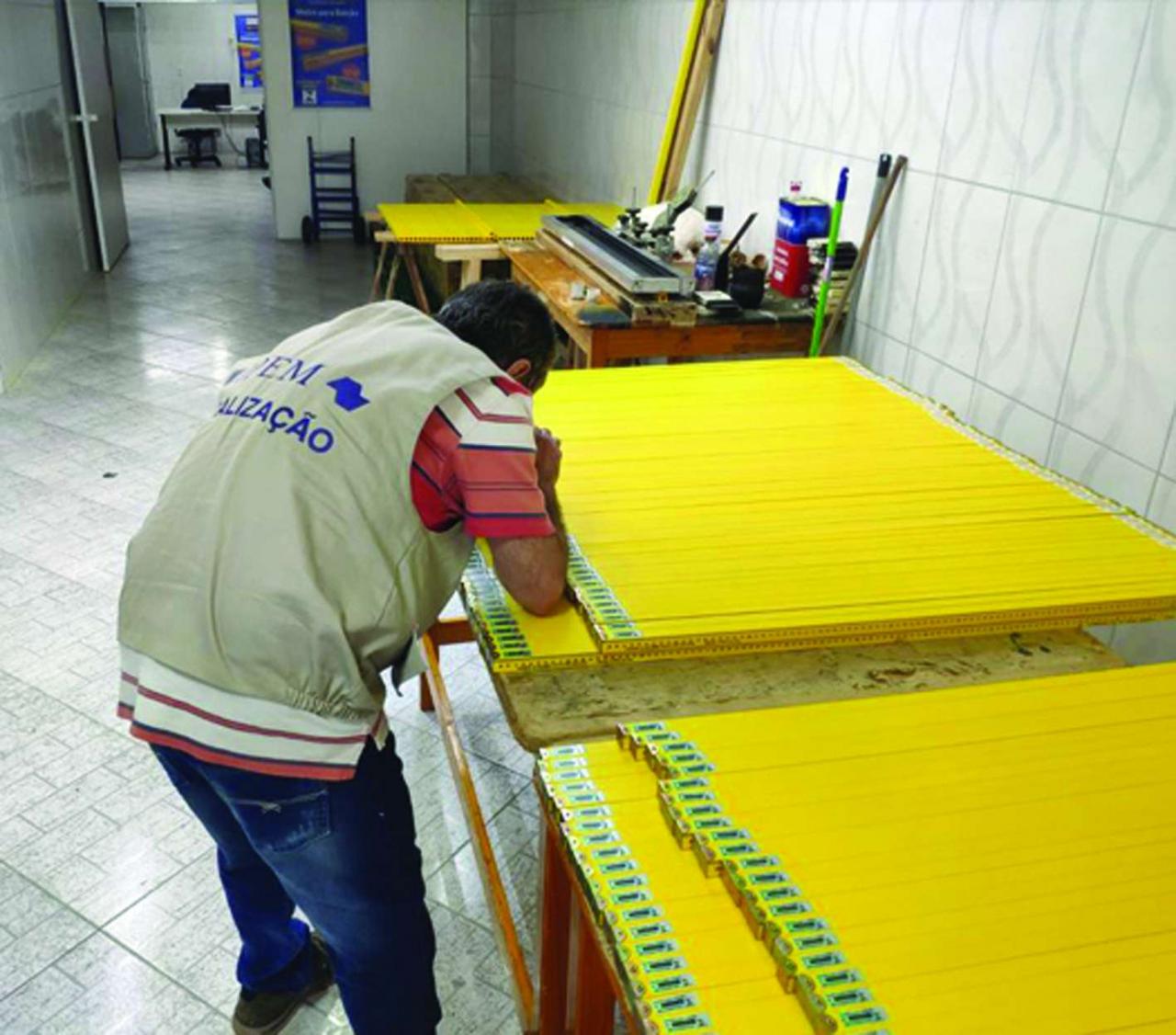 Ipem-SP verifica metro comercial no fabricante na Vila Maria, Zona Norte da Capital