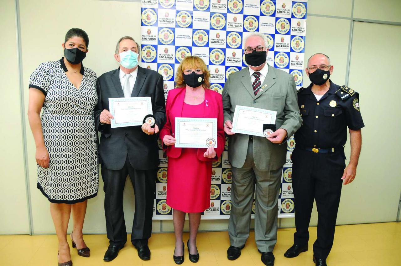 João Carlos Dias é homenageado pela Guarda Civil Metropolitana de São Paulo