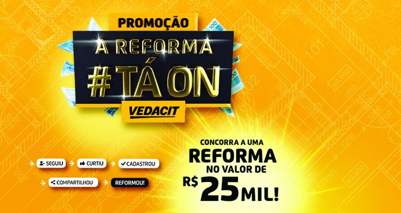 Vedacit sorteia r$50 mil para consumidores reformarem suas casas
