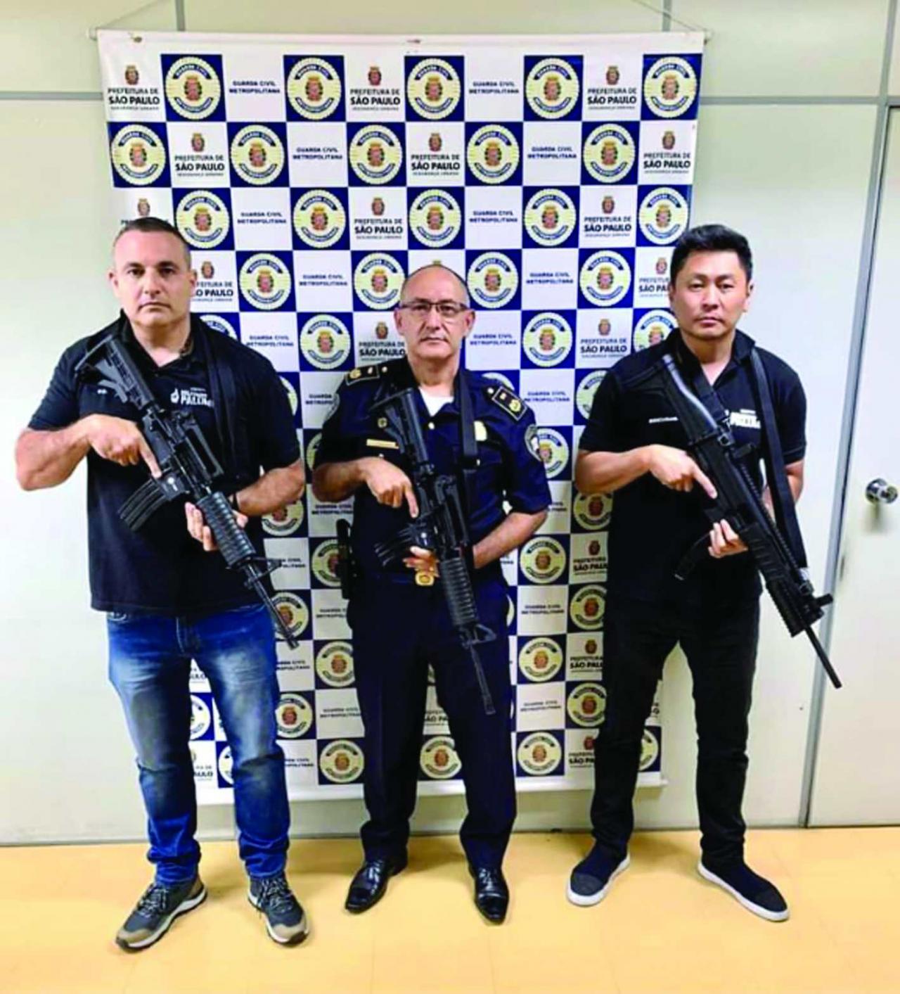 Guarda Civil Metropolitana ganha equipamentos com  fuzis e carabinas