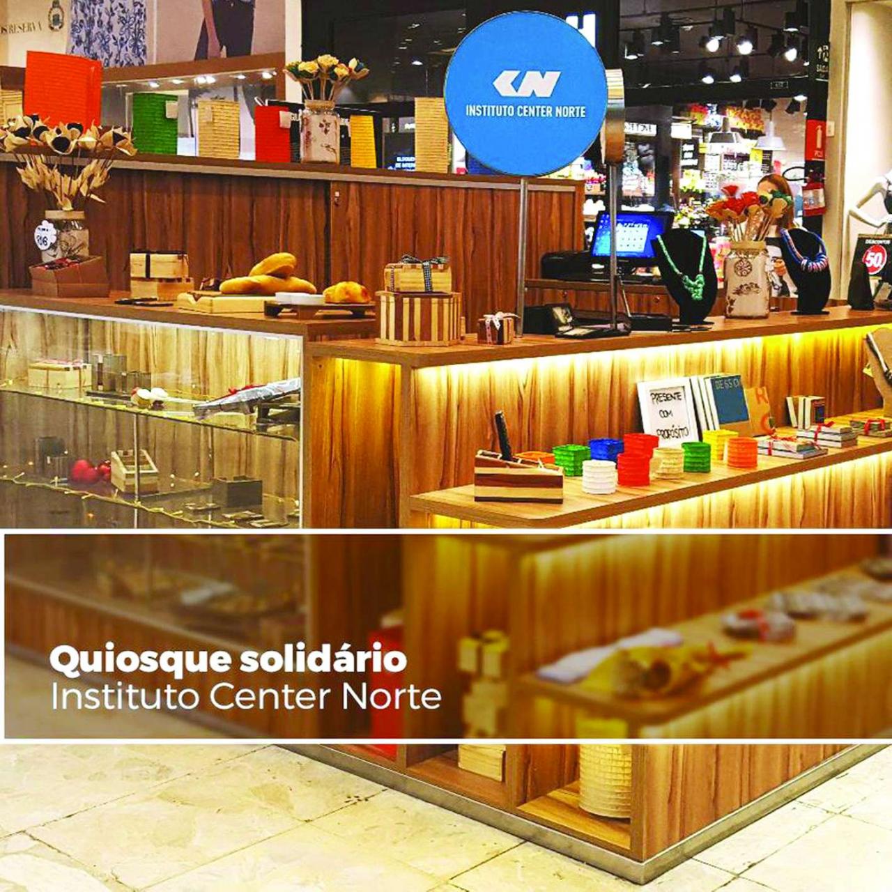 Quiosques Solidários do Instituto Center Norte oferecem oportunidades de aumento de renda a mulheres artesãs