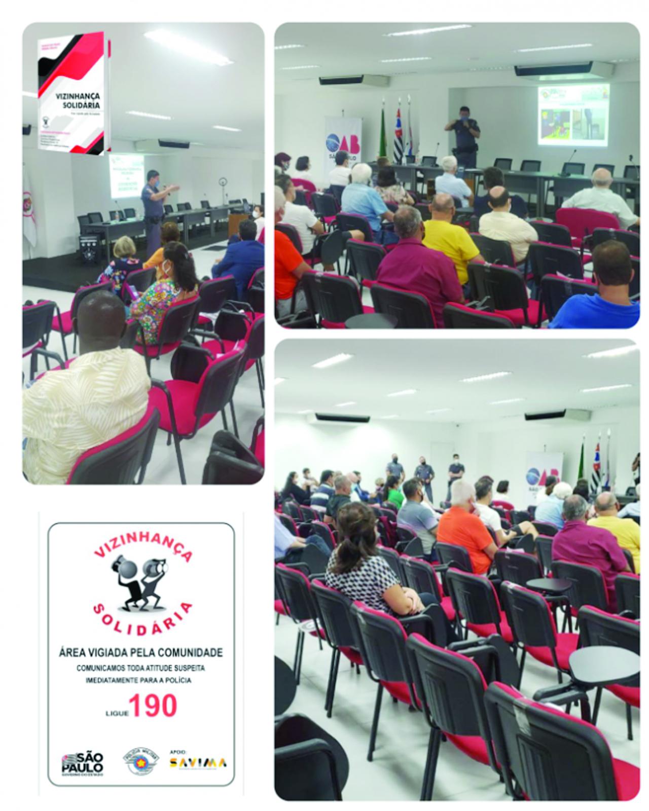 23ºBatalhão de Polícia Militar Metropolitano realiza reunião do Programa Vizinhança Solidária com Condomínios da Vila Madalena