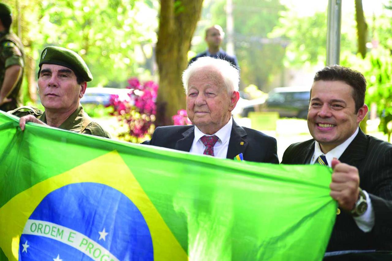 Solenidade relembra 77 anos do fim da Segunda Guerra Mundial