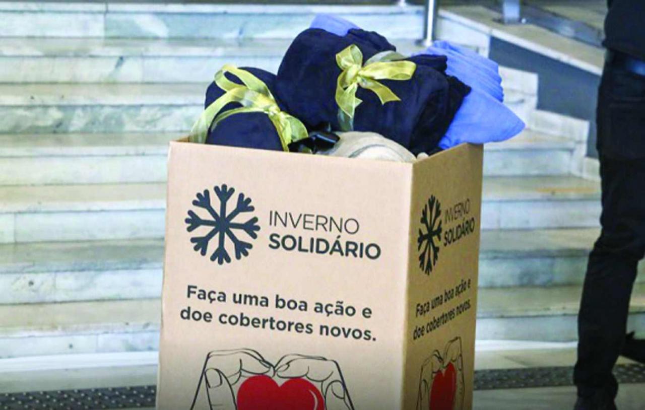 Postos do Poupatempo em todo o Estado arrecadam cobertores para a Campanha Inverno Solidário 2022
