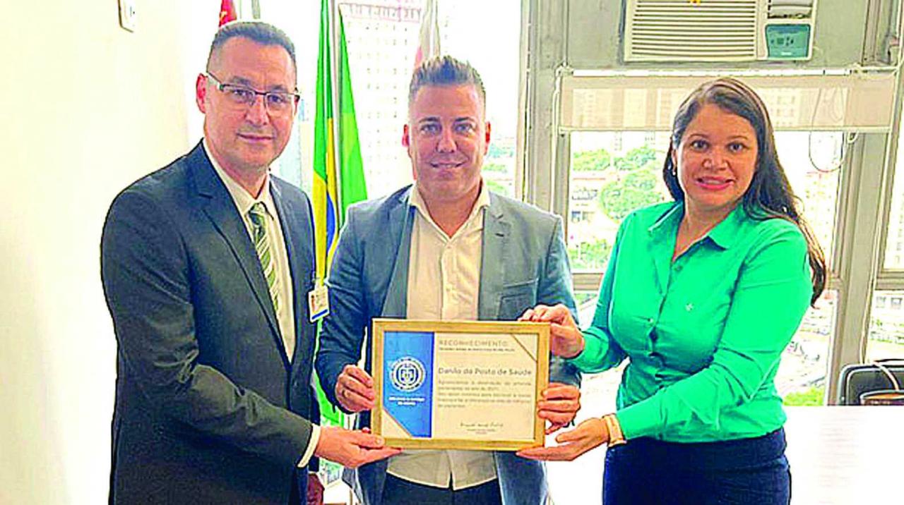 Vereador Danilo do Posto recebe homenagem