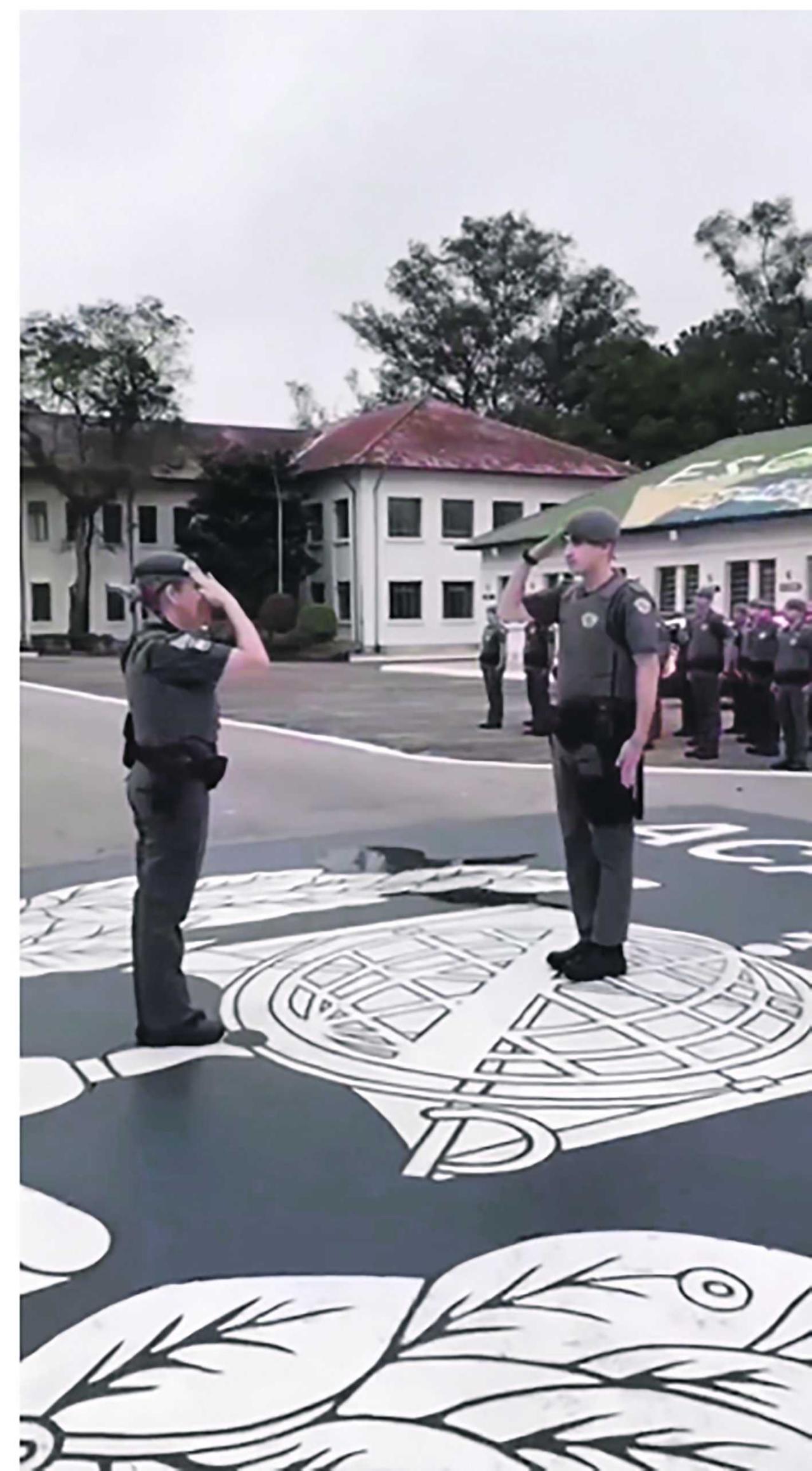 Alunos da Academia de Polícia Militar do Barro Branco participam da Operação Batalhão Acadêmico