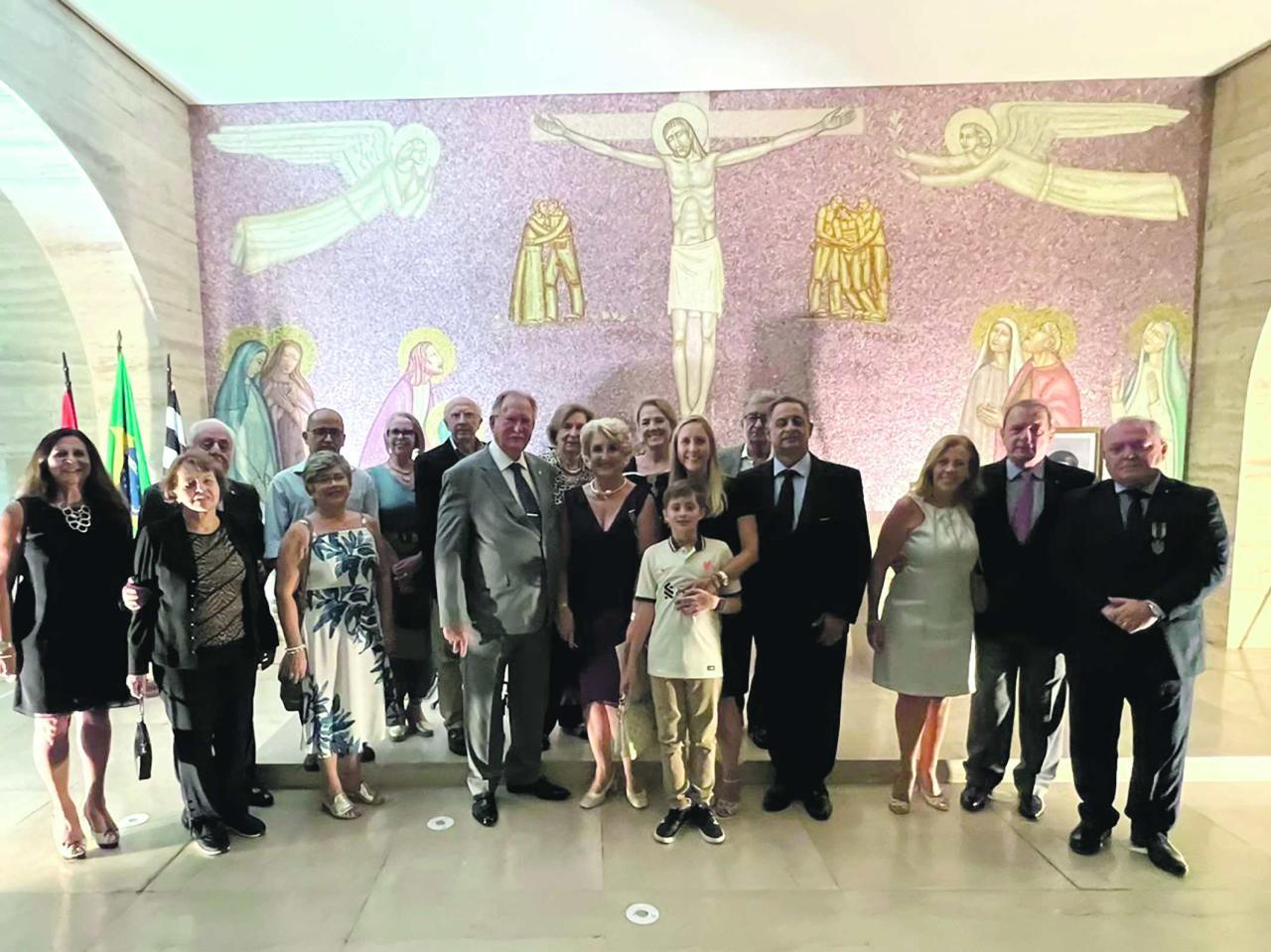 A Sociedade Veteranos de 32 promove evento para homenagear autoridades civis e militares no aniversário de São Paulo