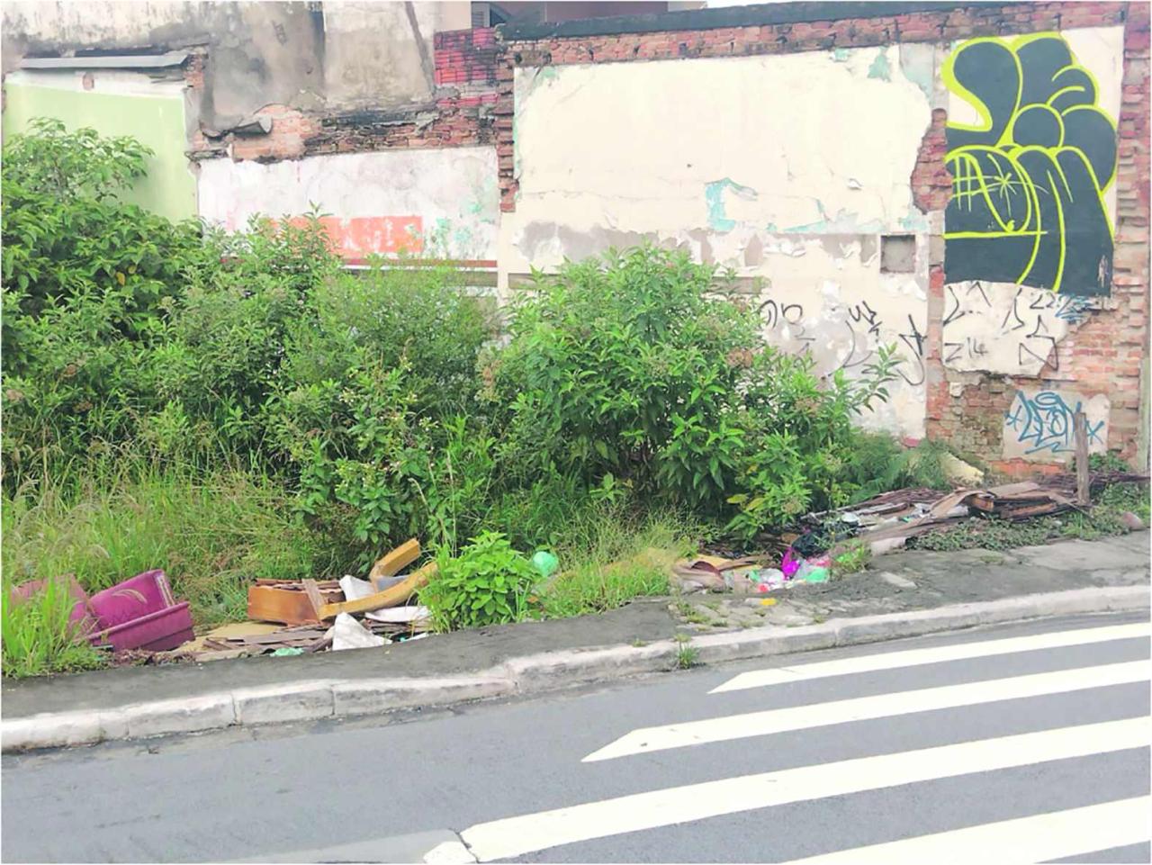 Subprefeitura  Vila Maria/Vila Guilherme está  tomando providências sobre  o terreno baldio