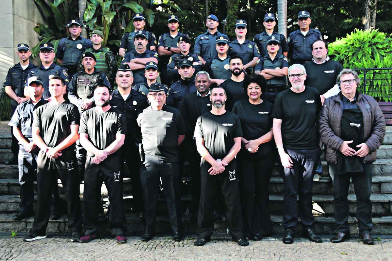 GCMs fazem curso de defesa pessoal em parceria inédita entre São Paulo e Israel